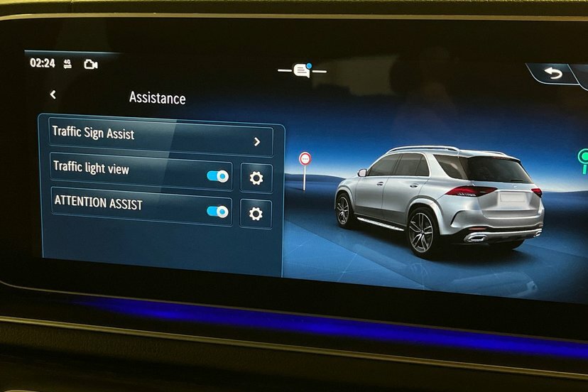 Mercedes-Benz GLE Class Gle 300D 4Matic Amg Line Premium 9G-tronic 7 Silver #53
