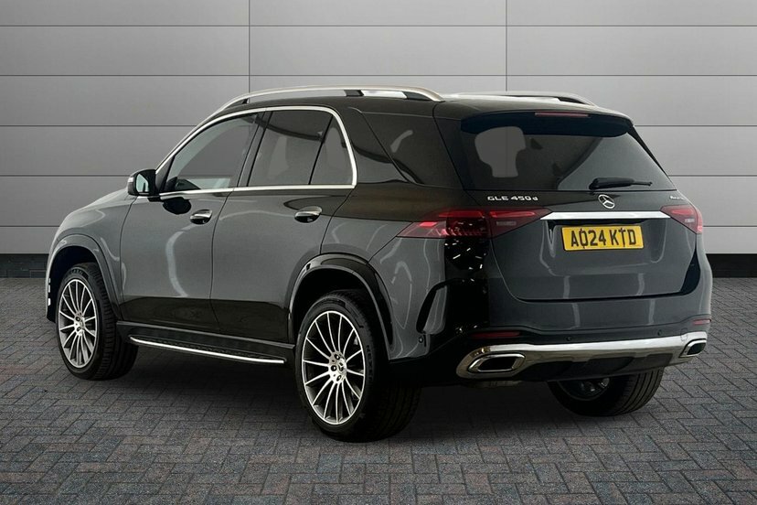 Mercedes-Benz GLE Class Gle 300D 4Matic Amg Line Premium 9G-tronic 7 Silver #2