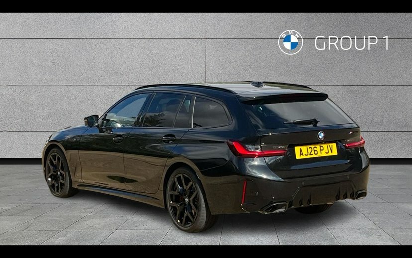 BMW 3 Series 3.0 M340i Mht Touring Hybrid Xdriv Black #2