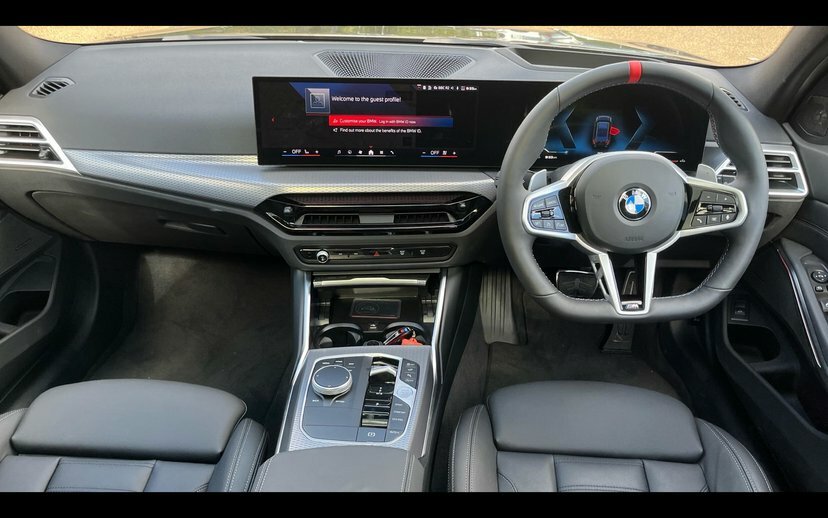 BMW 3 Series 3.0 M340i Mht Touring Hybrid Xdriv Black #4