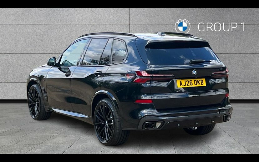 BMW X5 3.0 40D Mht M Sport Suv Hybrid Steptron Black #2