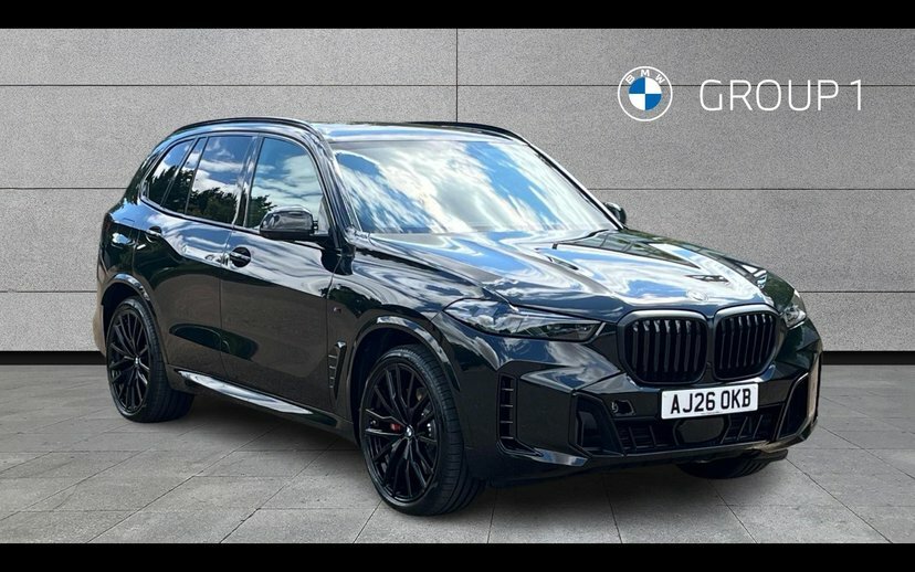 BMW X5 3.0 40D Mht M Sport Suv Hybrid Steptron Black