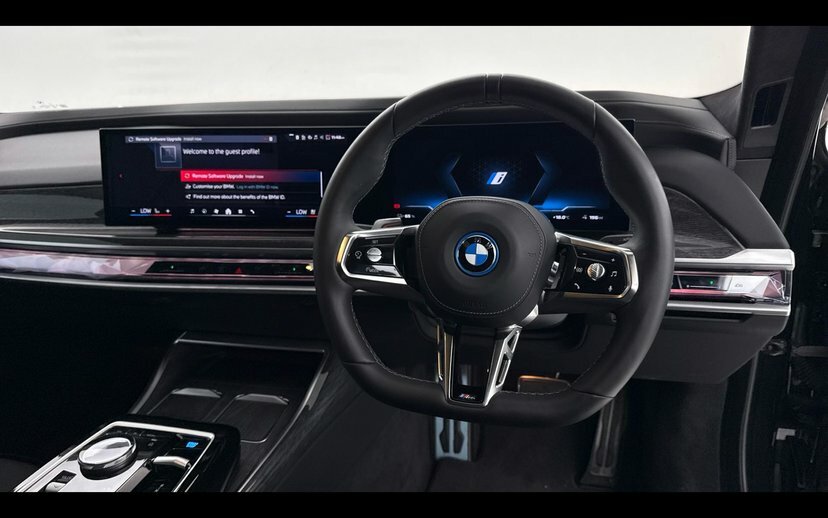 BMW i7 I7 M70 Xdrive Black #5