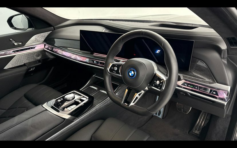 BMW i7 I7 M70 Xdrive Black #6