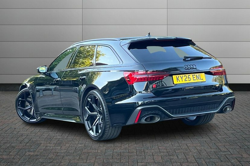 Audi RS6 Avant 4.0 Tfsi V8 Performance Carbon Black Estate Pe Black #3