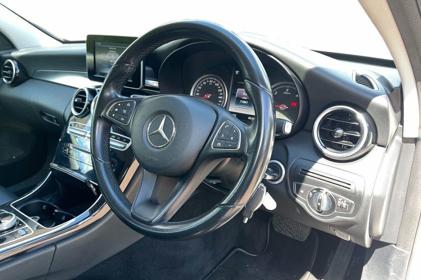 Mercedes-Benz C Class C220d Se Estate White #5