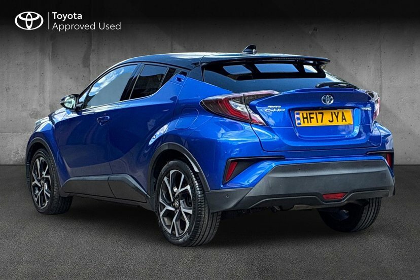 Toyota C-Hr 1.8 Vvt-h Dynamic Suv Hybrid Cvt 122 P Blue #4