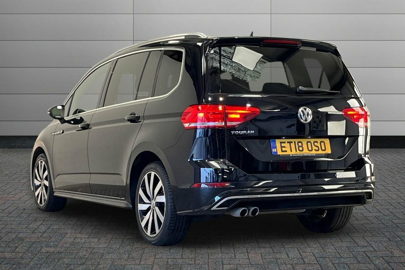 Volkswagen Touran 2.0 Tdi R-line Mpv Dsg 150 Ps Black #3