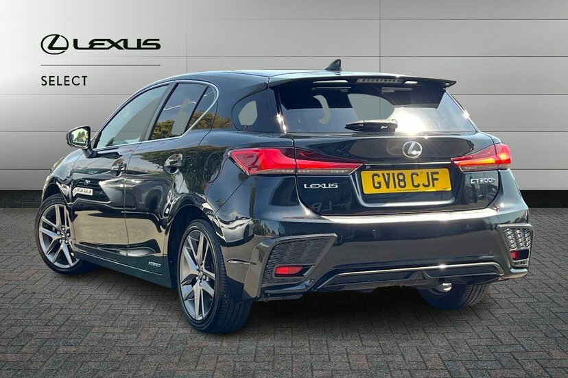Lexus CT 1.8 200H F Sport Premier Premier Hatchback P Black #3