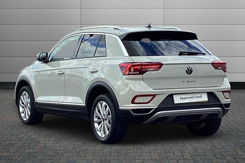 Volkswagen T-Roc 1.0 Tsi Style Suv 110 Ps Grey #3