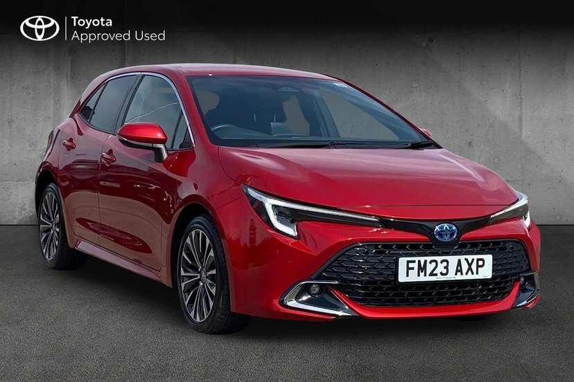 Toyota Corolla 1.8 Vvt-h Design Hatchback Hybrid Cvt Red