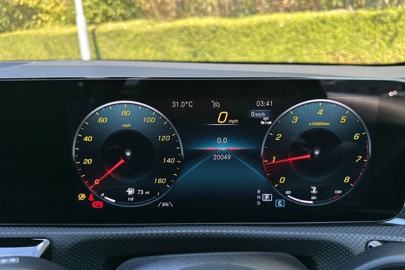 Mercedes-Benz A Class A180 Amg Line Premium Saloon Red #6