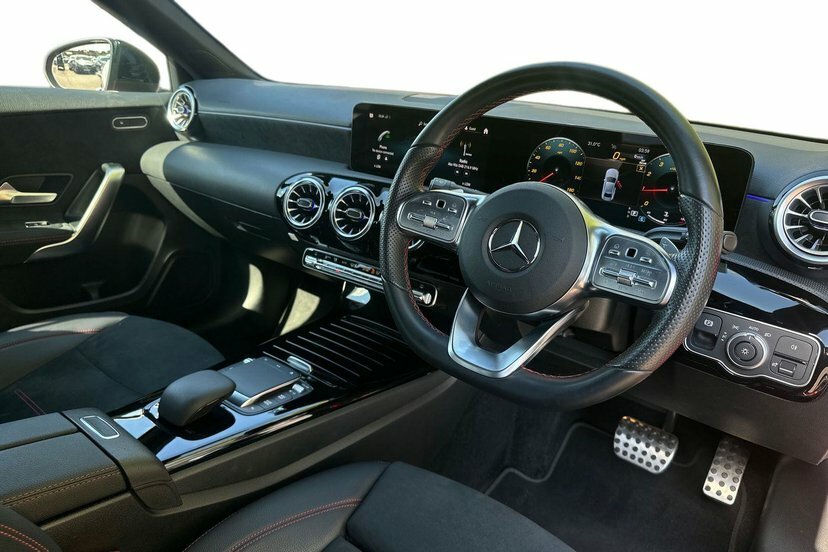 Mercedes-Benz A Class A180 Amg Line Premium Saloon Red #5
