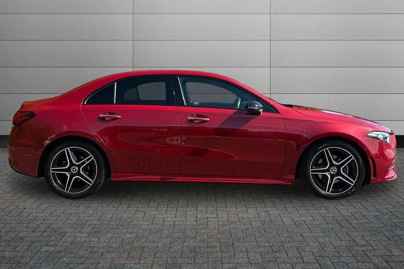 Mercedes-Benz A Class A180 Amg Line Premium Saloon Red #3