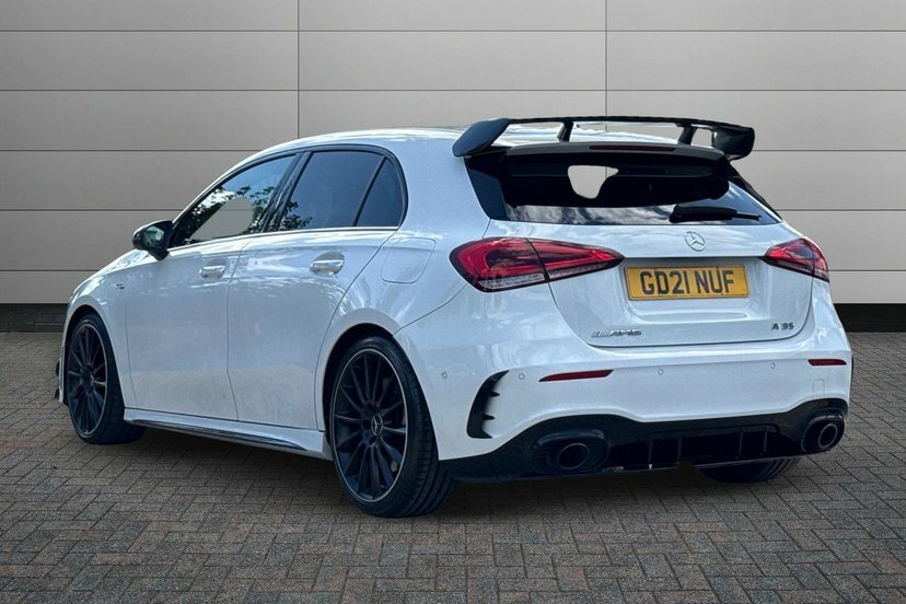 Mercedes-Benz A Class 2.0 A35 Amg Premium Plus Hatchback 7G White #3