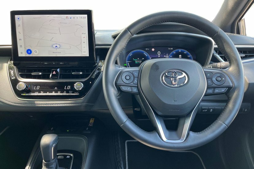 Toyota Corolla 1.8 Vvt-h Design Touring Sports Hybrid Grey #6