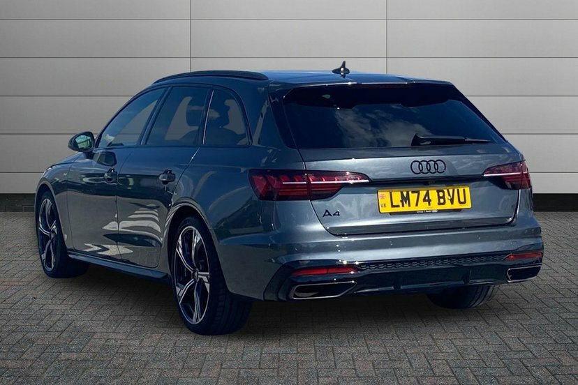 Audi A4 Avant 2.0 Tfsi 35 Black Edition Estate S Tron Grey #3
