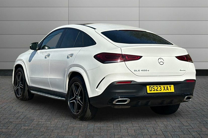 Mercedes-Benz GLE Class Gle400d Amg Line Premium Plus White #2