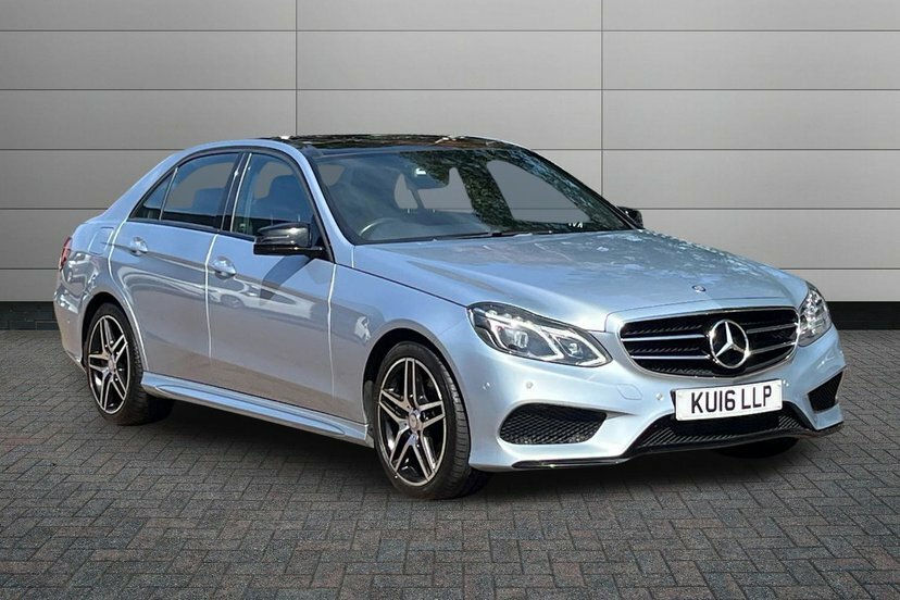 Mercedes-Benz E Class 2.1 E220 Bluetec Amg Night Edition Premium Saloo Silver