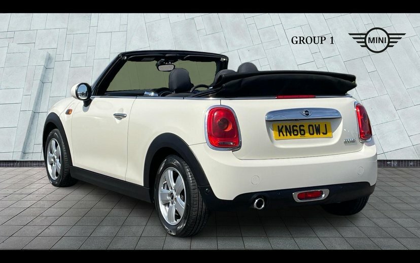 Mini Convertible Cooper Convertible White #2
