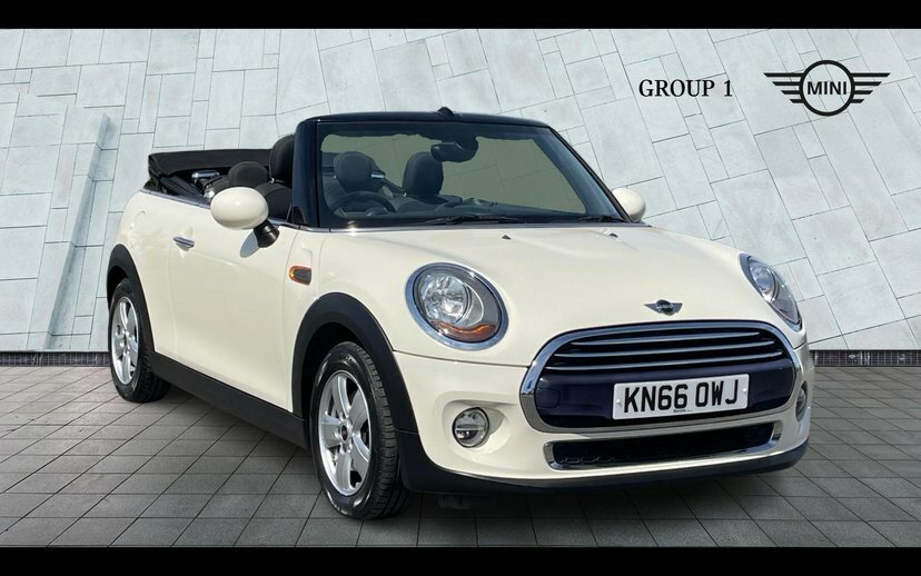 Mini Convertible Cooper Convertible White