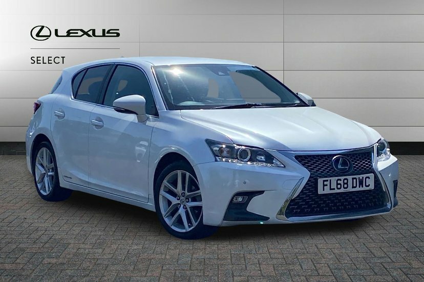 Lexus CT 1.8 200H Luxury Hatchback Hybrid E-cvt White