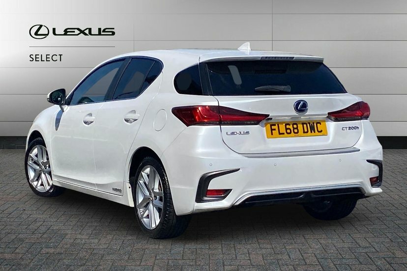 Lexus CT 1.8 200H Luxury Hatchback Hybrid E-cvt White #3