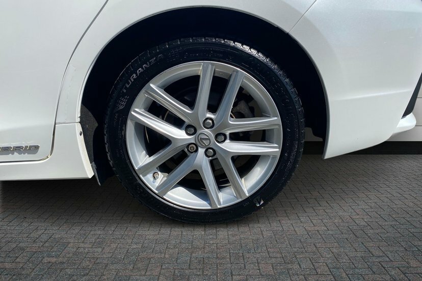 Lexus CT 1.8 200H Luxury Hatchback Hybrid E-cvt White #5