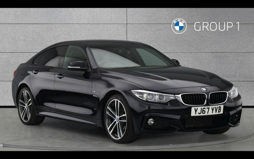 BMW 4 Series Gran Coupe 420D Xdrive M Sport Gran Coupe Black