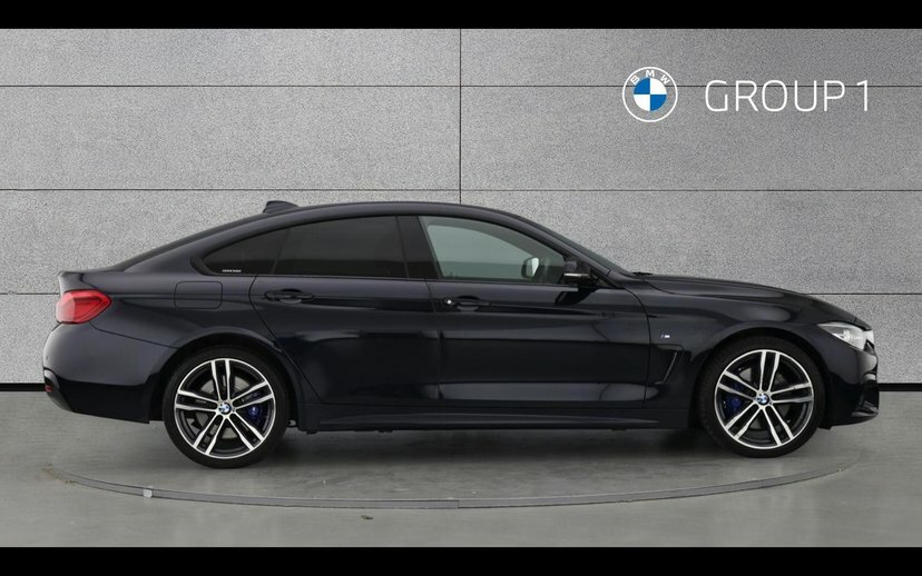 BMW 4 Series Gran Coupe 420D Xdrive M Sport Gran Coupe Black #3