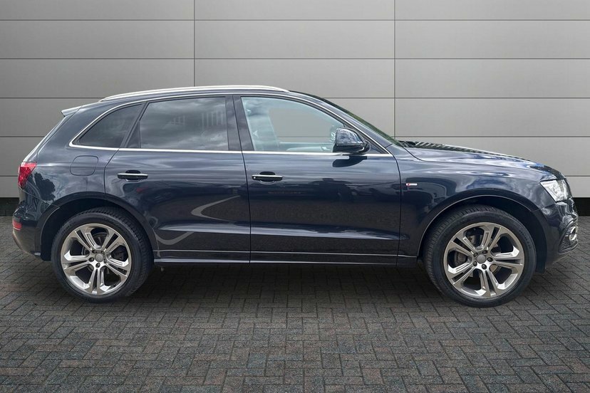 Audi Q5 2.0 Tfsi S Line Plus Suv Tiptronic Quat Blue #4