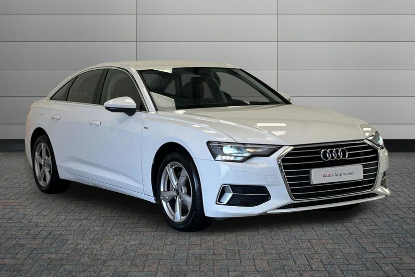 Audi A6 Saloon 2.0 Tfsi 40 Sport Saloon S Tronic 204 White
