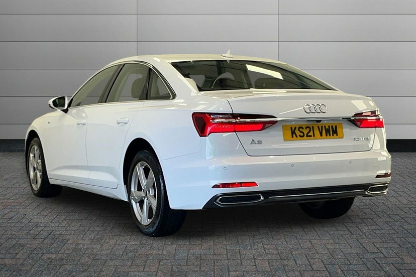 Audi A6 Saloon 2.0 Tfsi 40 Sport Saloon S Tronic 204 White #3