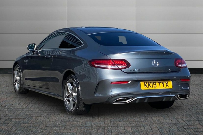 Mercedes-Benz C Class C300 Amg Line Premium Coupe Grey #2