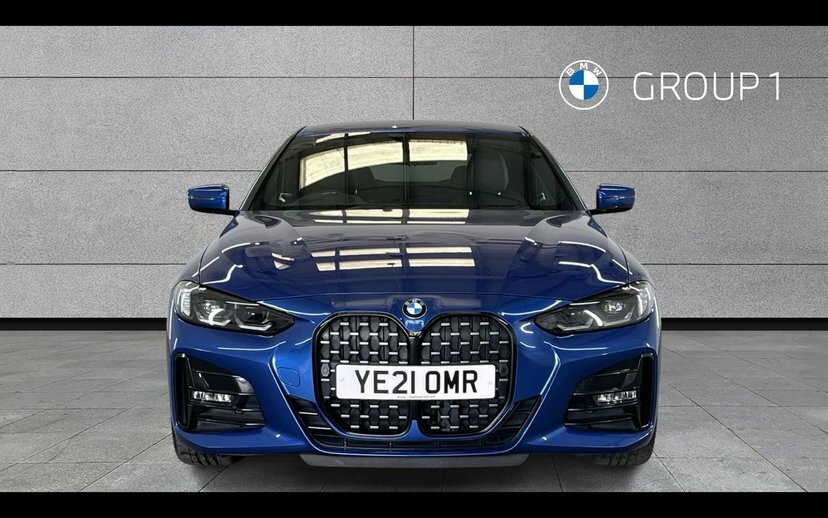 BMW 4 Series Gran Coupe 420D Xdrive M Sport Gran Coupe Blue #16