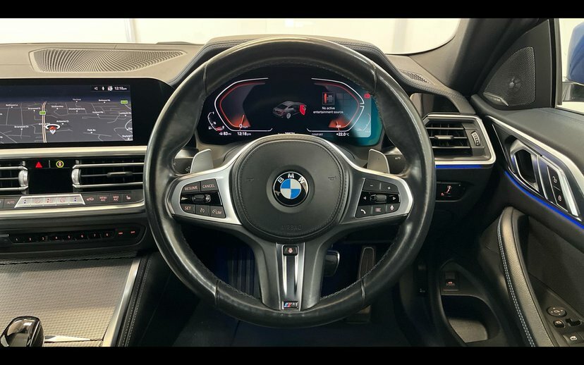 BMW 4 Series Gran Coupe 420I M Sport Coupe Blue #5