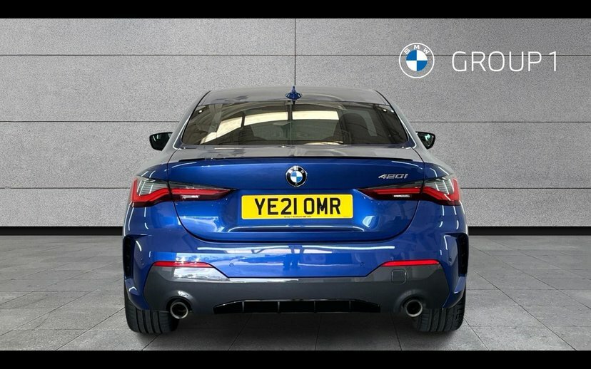 BMW 4 Series Gran Coupe 420D Xdrive M Sport Gran Coupe Blue #15