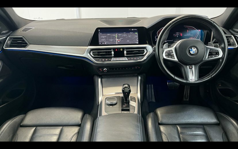BMW 4 Series Gran Coupe 420I M Sport Coupe Blue #4