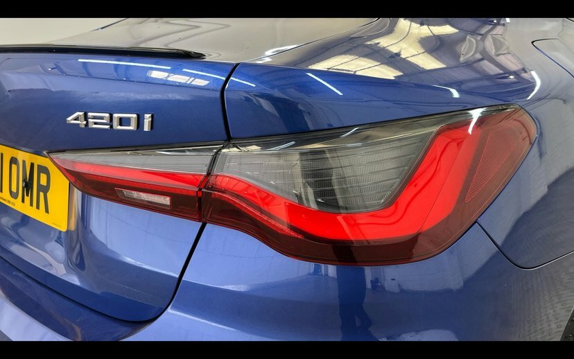 BMW 4 Series Gran Coupe 420D Xdrive M Sport Gran Coupe Blue #22