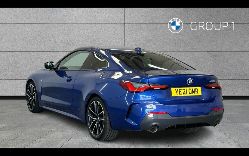 BMW 4 Series Gran Coupe 420I M Sport Coupe Blue #2