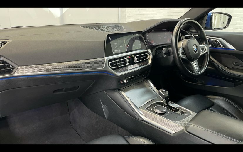 BMW 4 Series Gran Coupe 420D Xdrive M Sport Gran Coupe Blue #7
