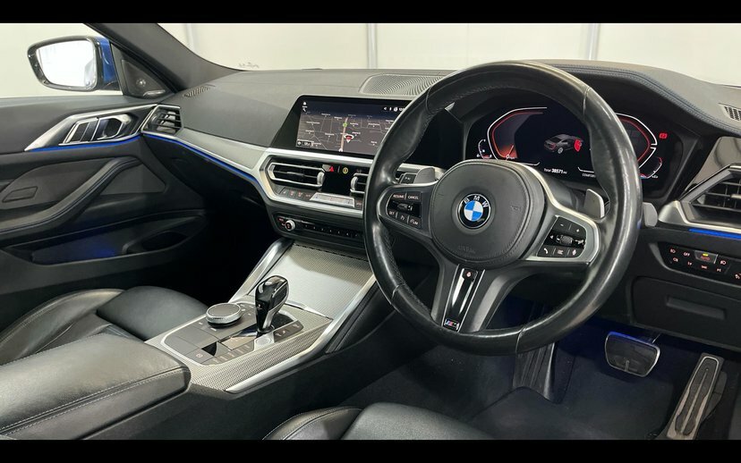 BMW 4 Series Gran Coupe 420I M Sport Coupe Blue #6