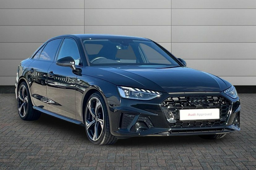 Audi A4 2.0 Tfsi 40 Black Edition Saloon S Tron Black