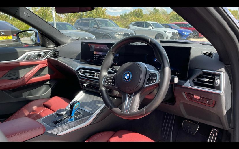 BMW i4 I4 Edrive40 M Sport Blue #6
