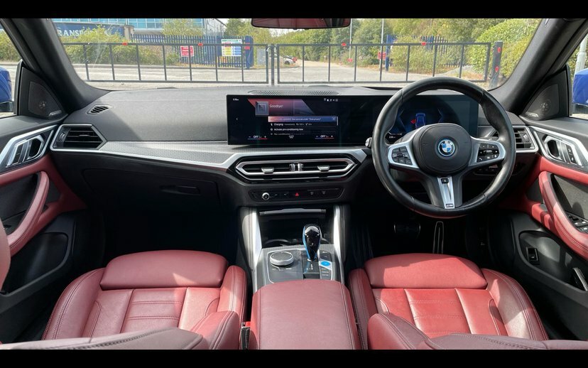 BMW i4 I4 Edrive40 M Sport Blue #4