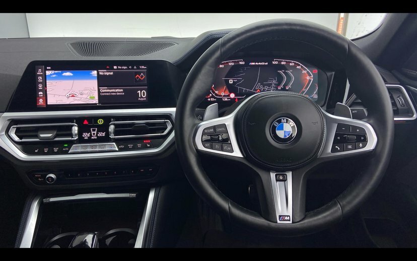 BMW 4 Series M440d Xdrive Convertible Grey #5