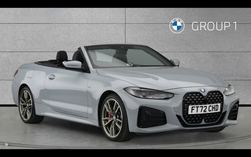 BMW 4 Series M440d Xdrive Convertible Grey