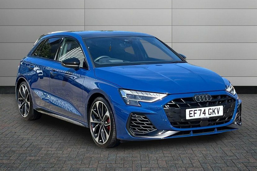 Audi S3 2.0 Tfsi Black Edition Sportback S Tron Blue