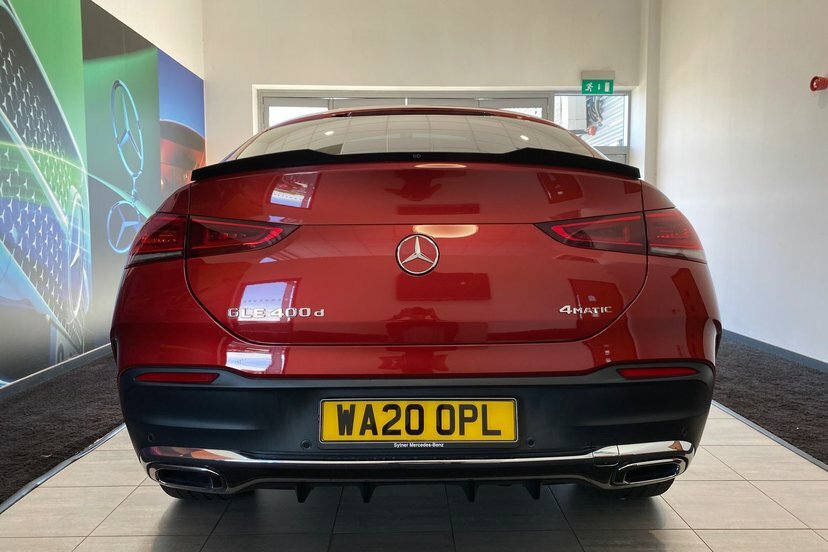 Mercedes-Benz GLE Coupe Gle 400 D 4Matic Amg Line Premium Plus Red #16