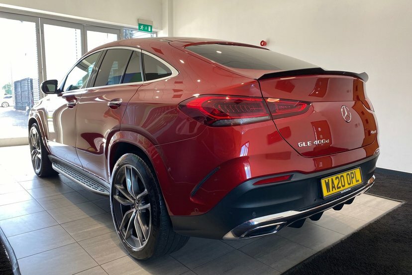 Mercedes-Benz GLE Coupe Gle 400 D 4Matic Amg Line Premium Plus Red #15